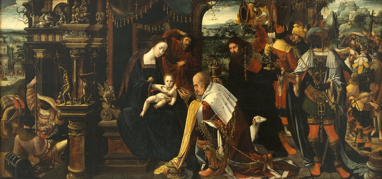 Zjevení Páně od Master of Antwerp