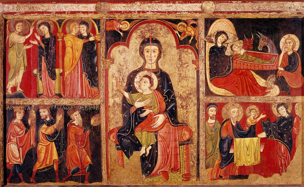 Přední oltář Santa Maria d