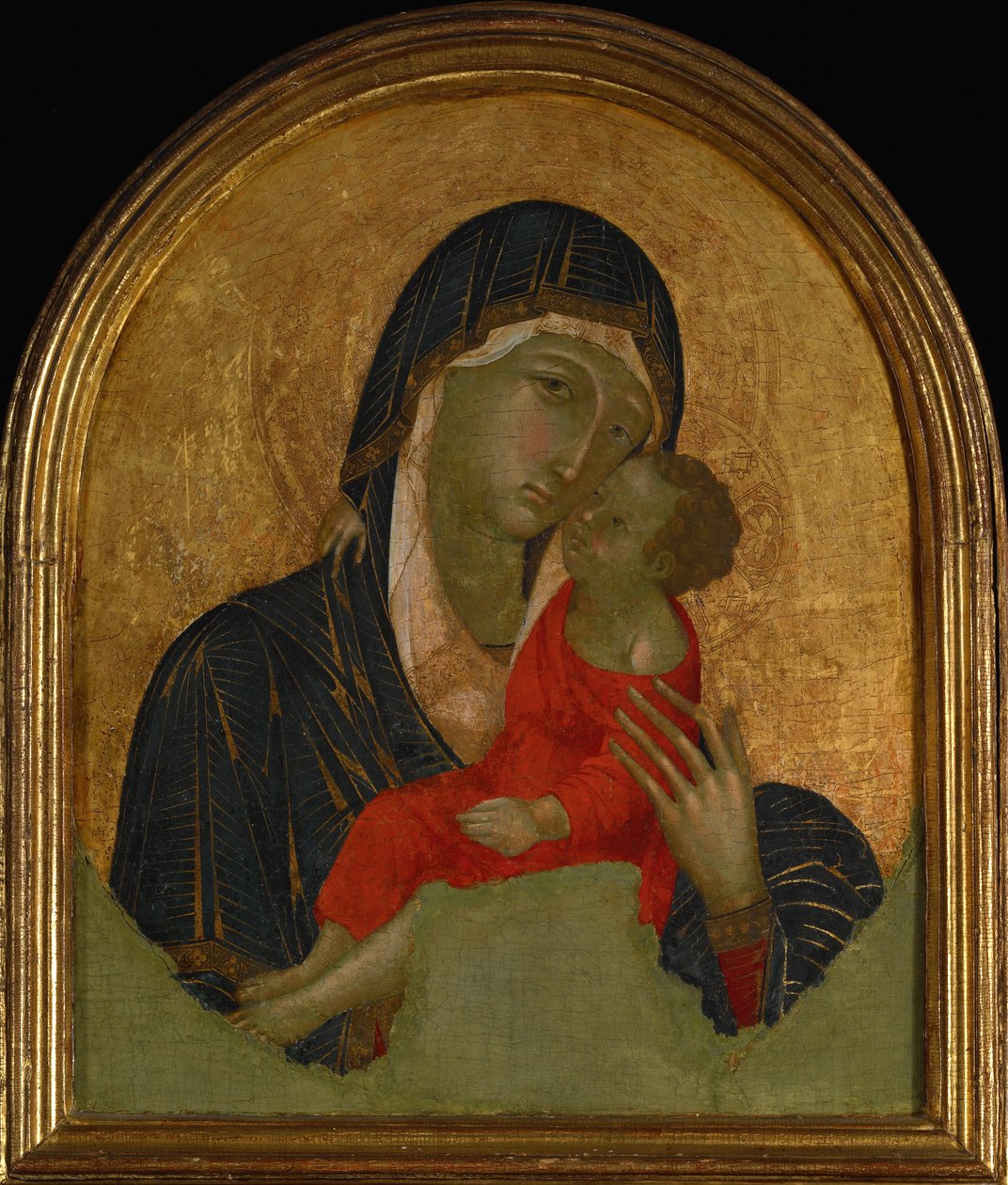 Madonna a dítě od Master of Badia a Isola