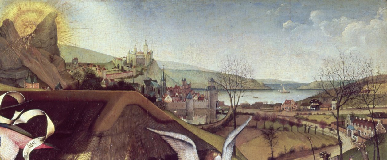 Narození Páně, asi 1425 (detail 128673) od Master of Flémalle