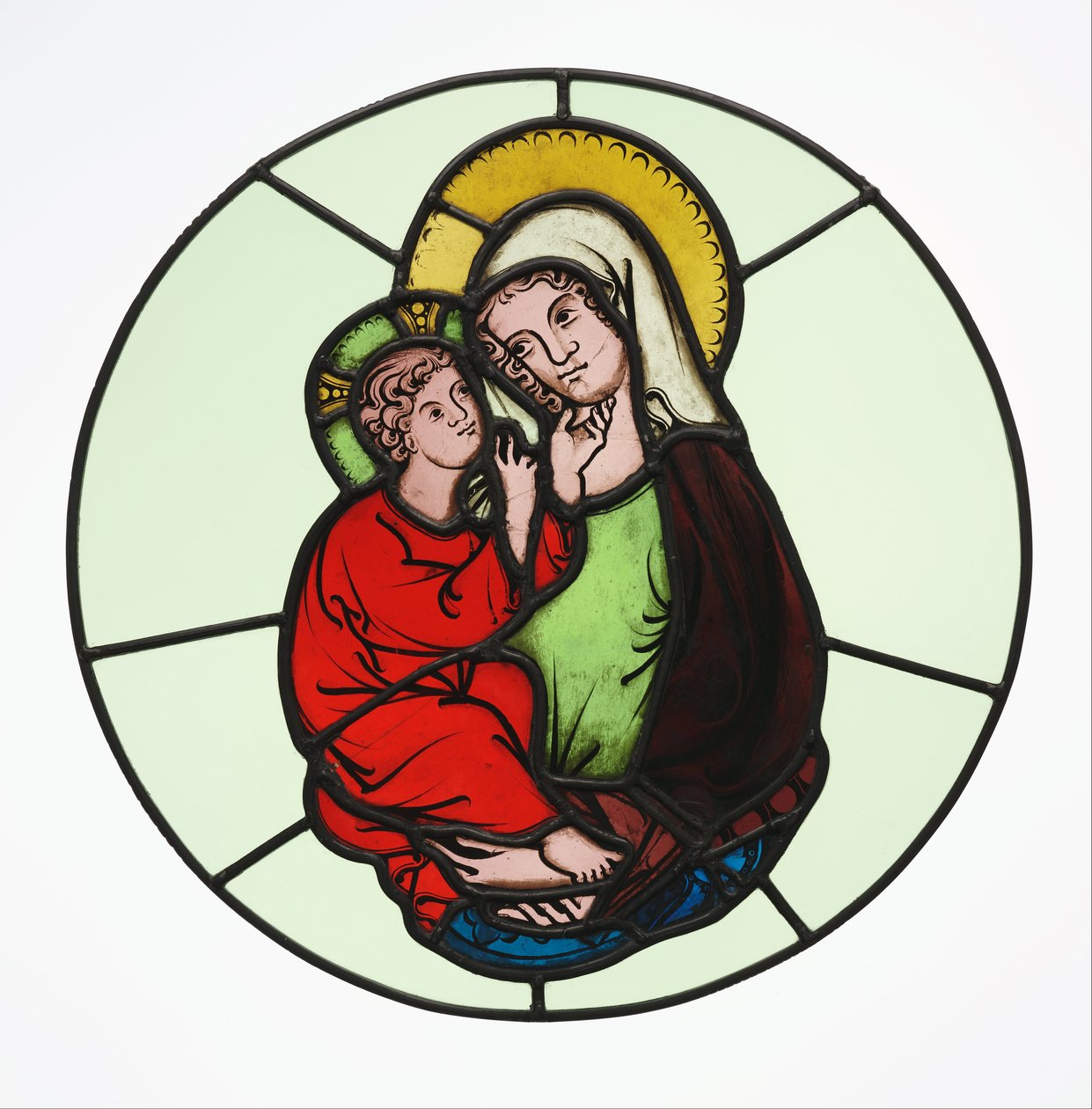Panna s dítětem od Master of Klosterneuburg