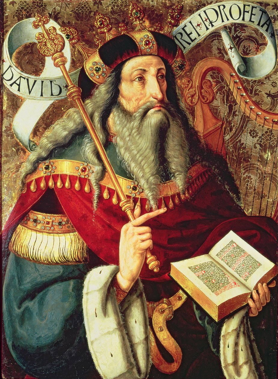 Prorok David od Master of Riofrio