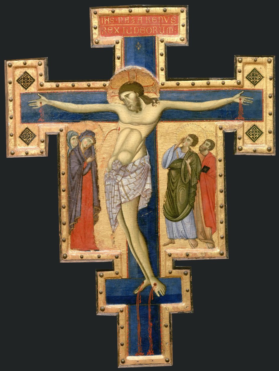Krucifix od Master of Saint Francis