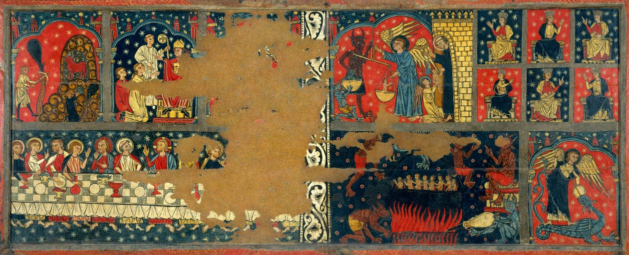 Panel svatého Michaela od Master of Soriguerola