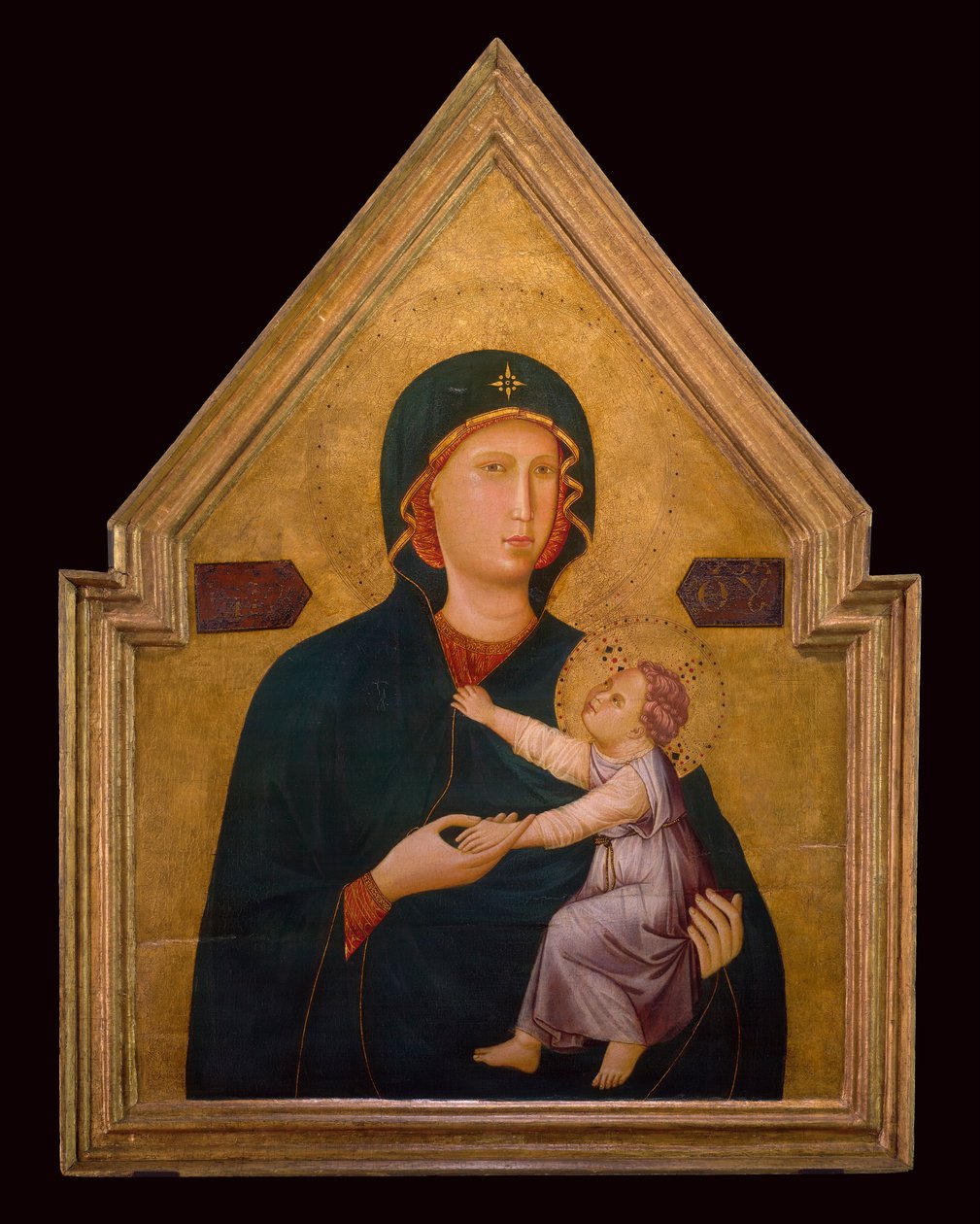 Madonna a dítě od Master of St. Cecilia