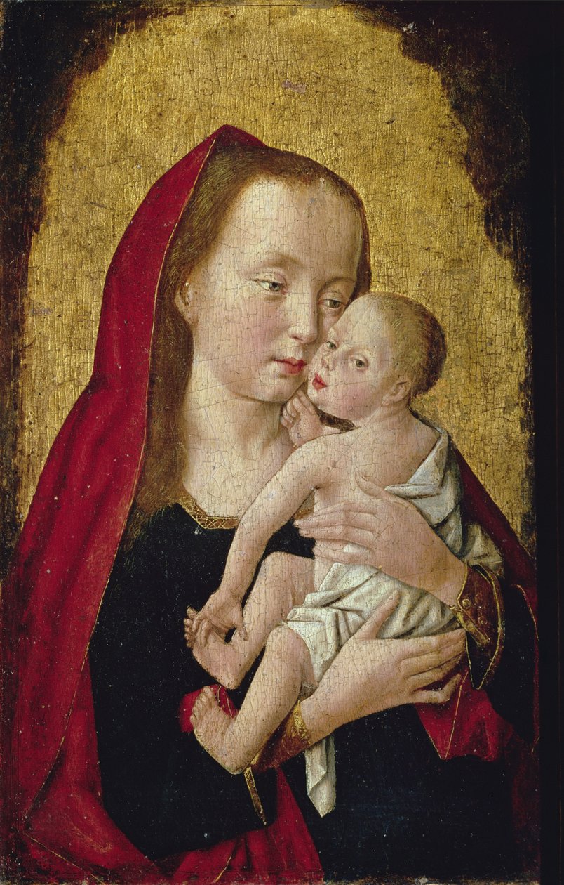Madonna s dítětem od Master of St. Giles