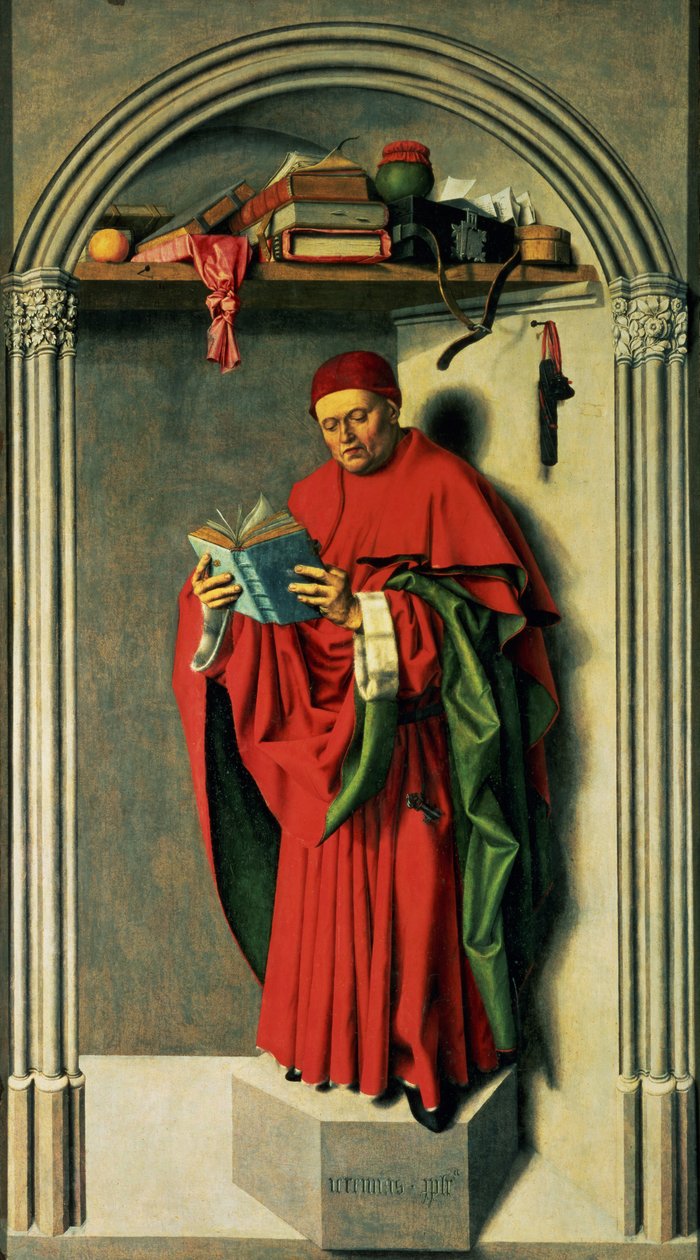 Prorok Jeremiáš, 1443-45 od Master of the Aix Annunciation