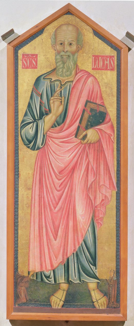 Evangelista sv. Lukáš (tempera na panelu) od Master of the Magdalen