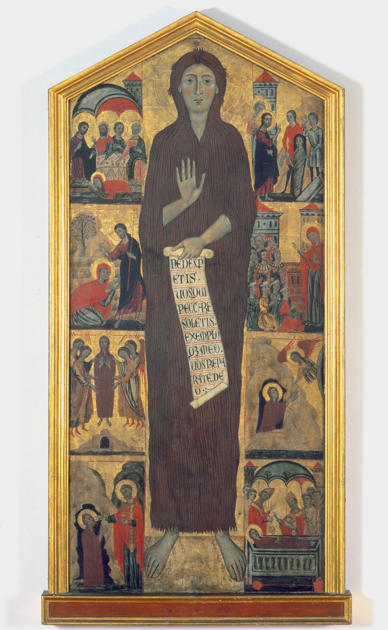 Kajícnice Magdalena (tempera na panelu) od Master of the Magdalen