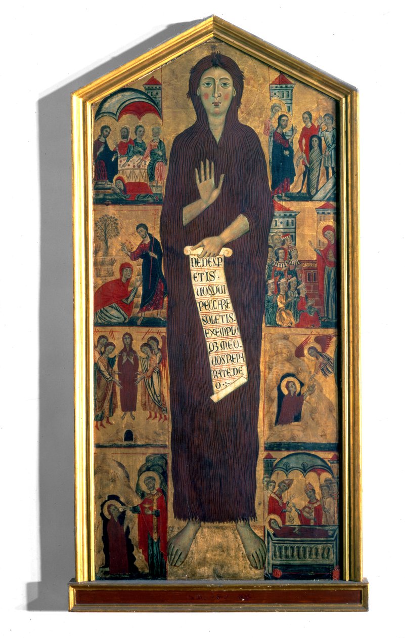 Svatá Máří Magdaléna s osmi výjevy z jejího života (panel) od Master of the St. Mary Magdalene