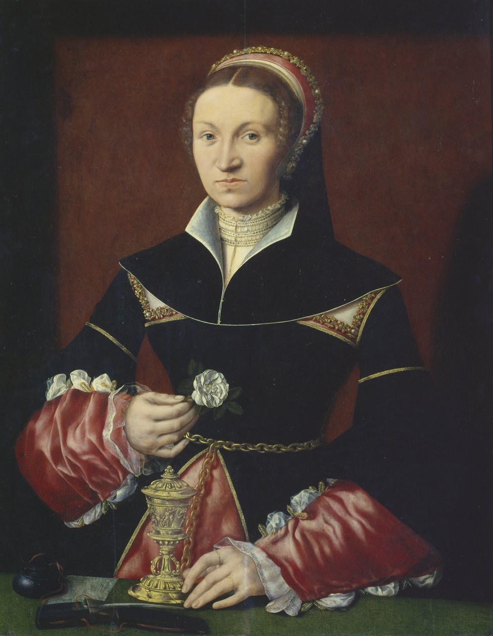 Portrét dámy, 1536 od Master A.W.
