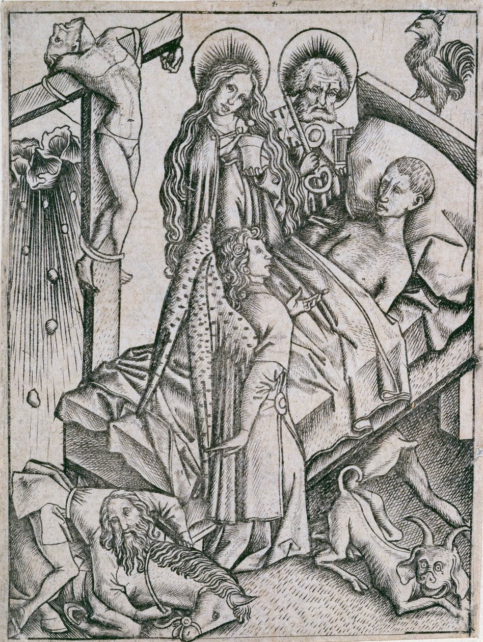 Útěcha prostřednictvím důvěry, c1460s. od Master ES
