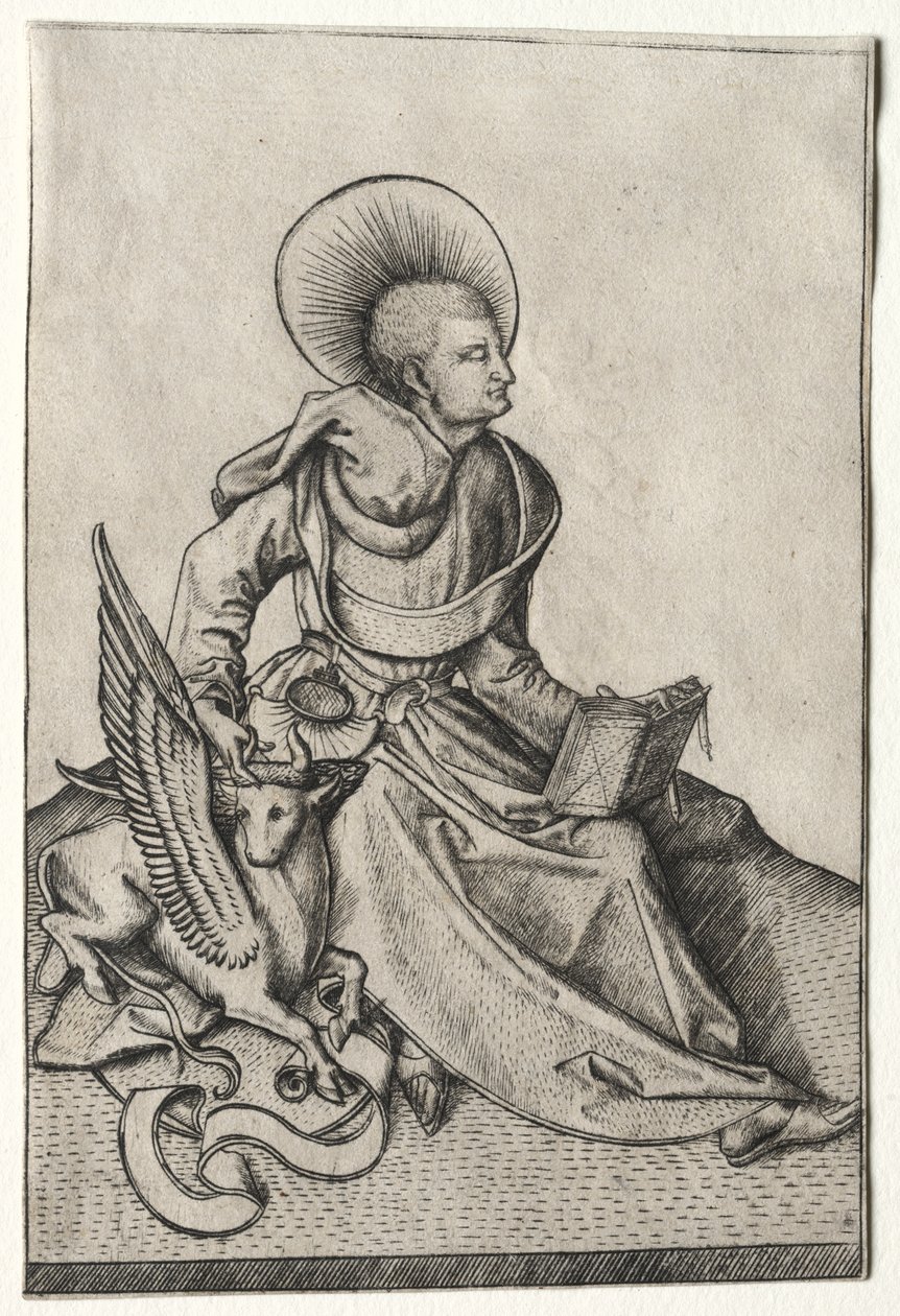 Evangelisté: sv. Lukáš od Master ES