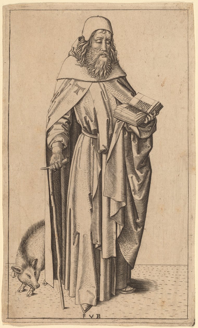 Svatý Antonín od Master FVB