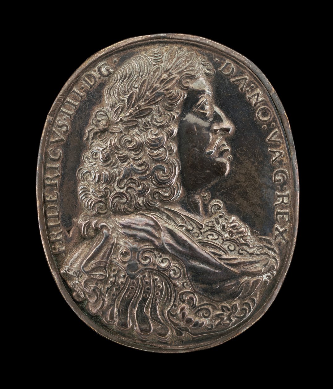 Frederick III, 1609-1670, král dánský a norský 1648 [avers], c. 1648. od Master H.L.T.
