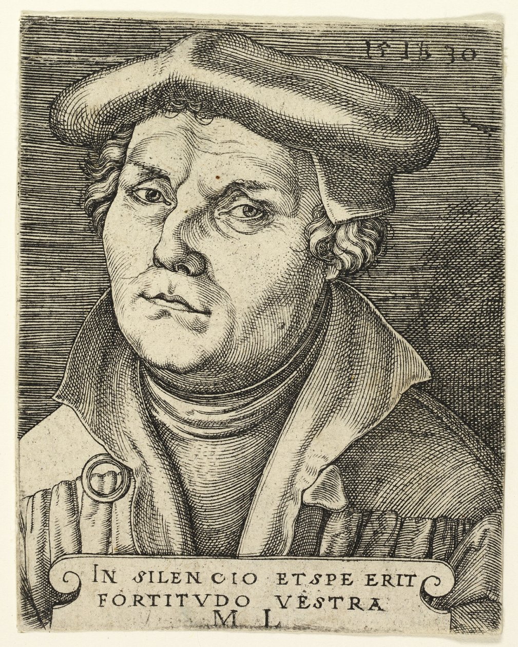 Portrét Martina Luthera od Master I.B.