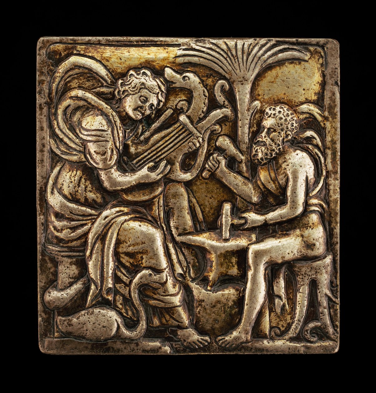 Apollo a Vulcan, 16. století. od Master I.S.A.