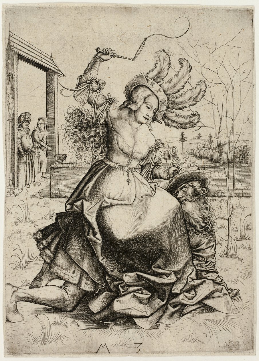 Aristoteles a Phyllis od Master MZ