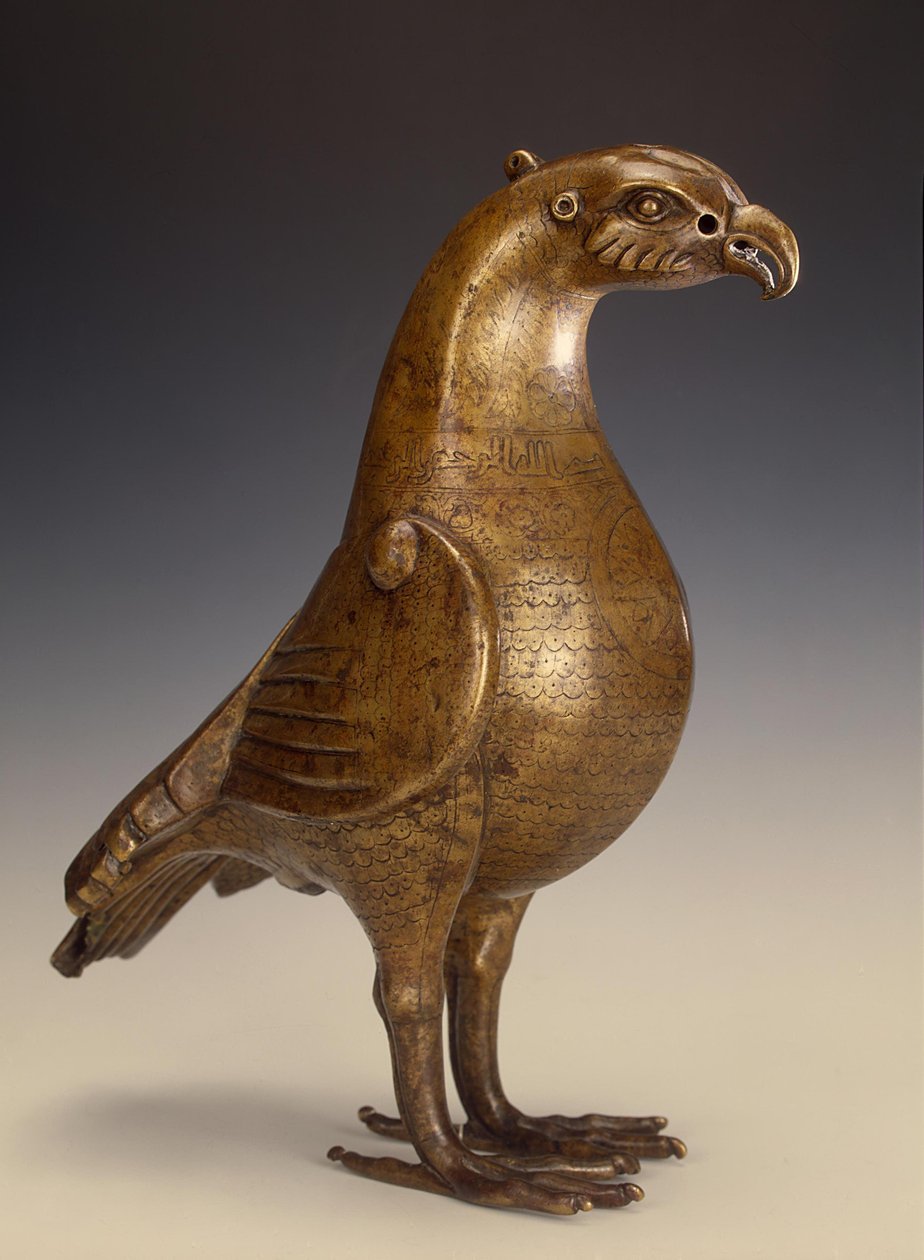 Aquamanile v podobě orla, 796-97 od Master Suleiman