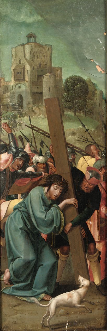 Kristus nesoucí kříž, kolem roku 1518 od Master of 1518