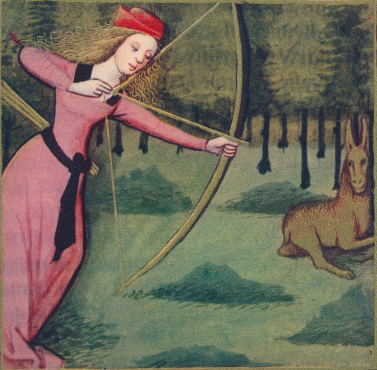 „Zenobia – královna Palmýry“, 1403, 1939 od Master of Berry