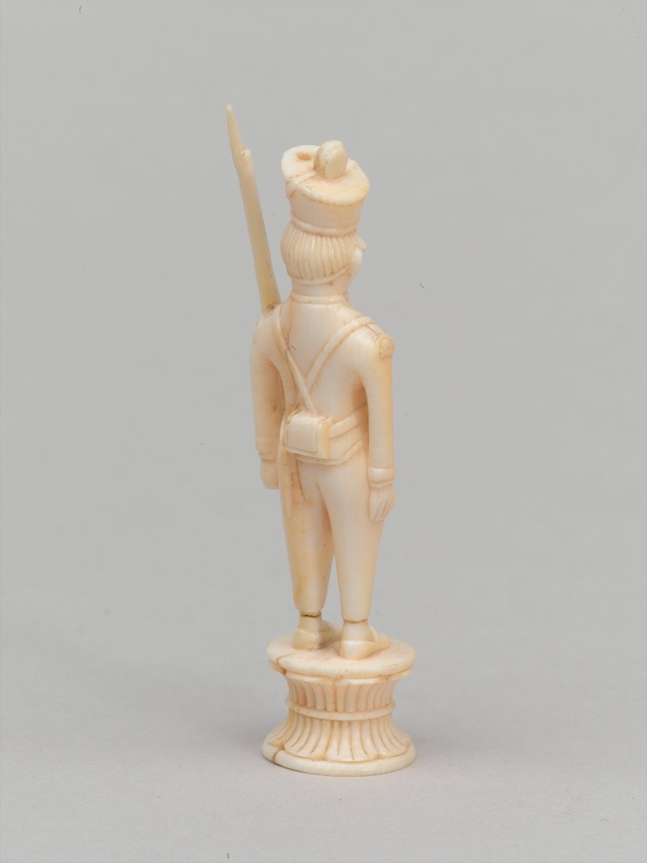 Bílý pěšec, šachová figurka, Indie, cca 1820 od Master of Coetivy