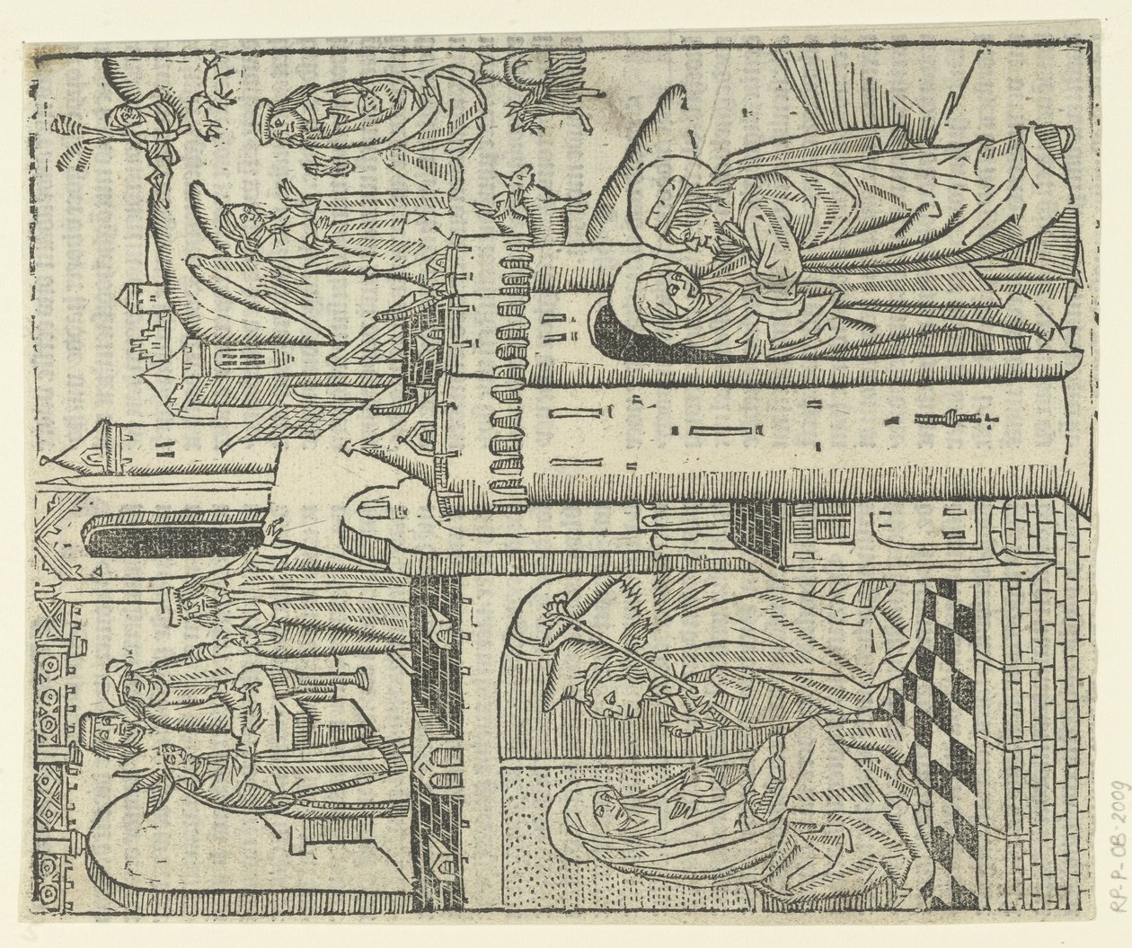 Historie Anny a Joachima od Master of Delft (attributed to)