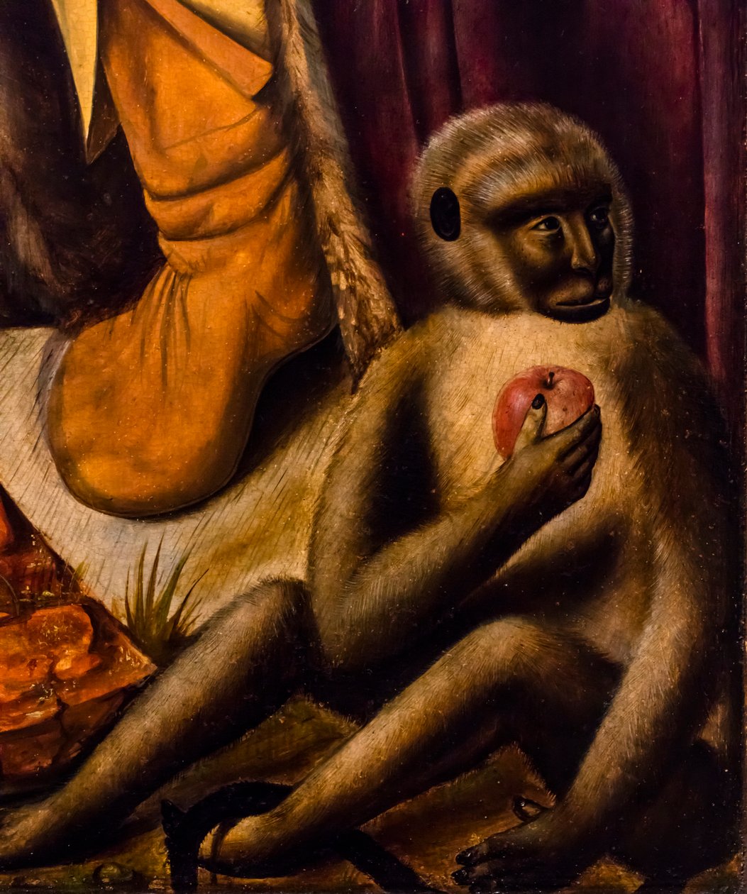 Klanění mudrců, kolem roku 1510 (tempera a olej na dřevě (dub)) od Master of Frankfurt