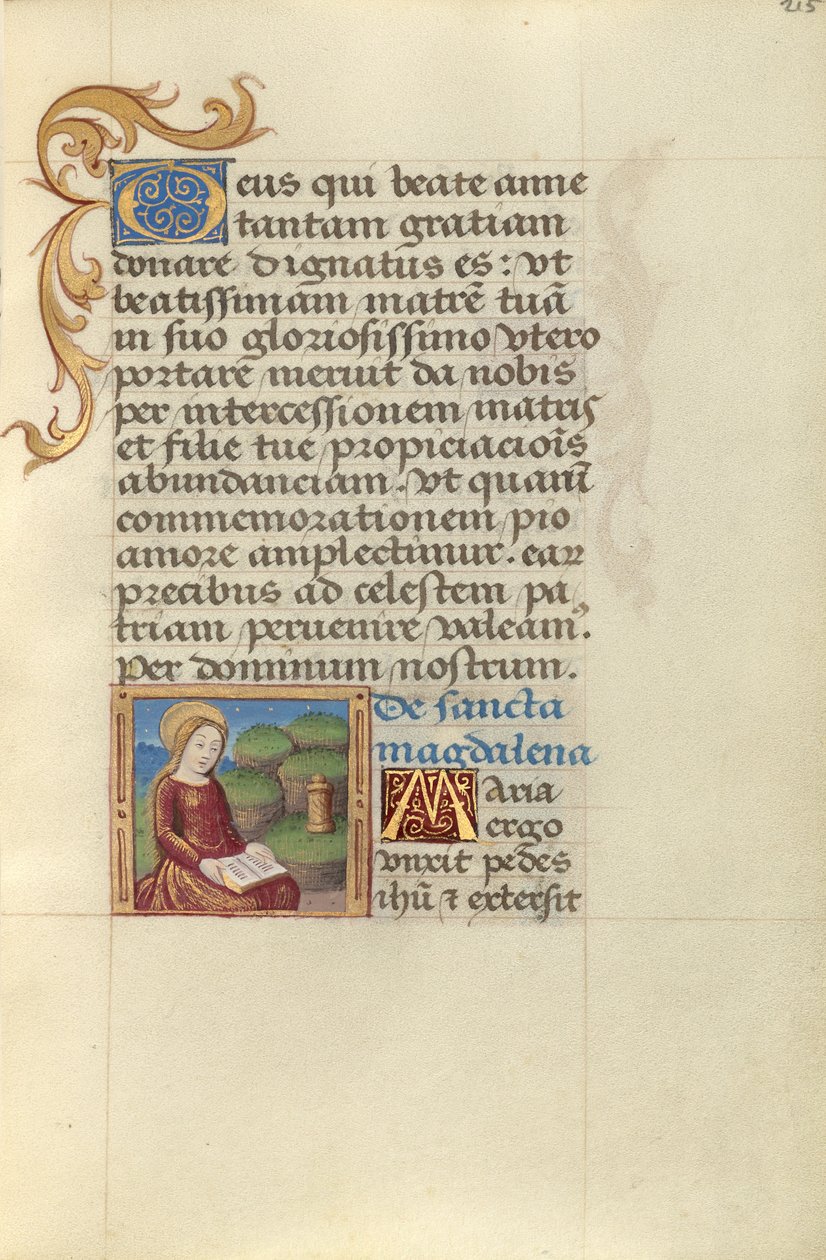 Svatá Marie Magdaléna od Master of Jacques de Besançon