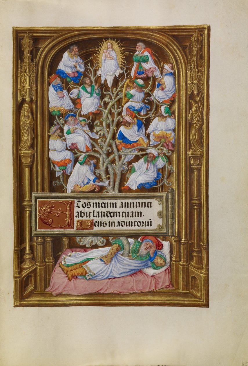 Strom Jesse od Master of James IV of Scotland