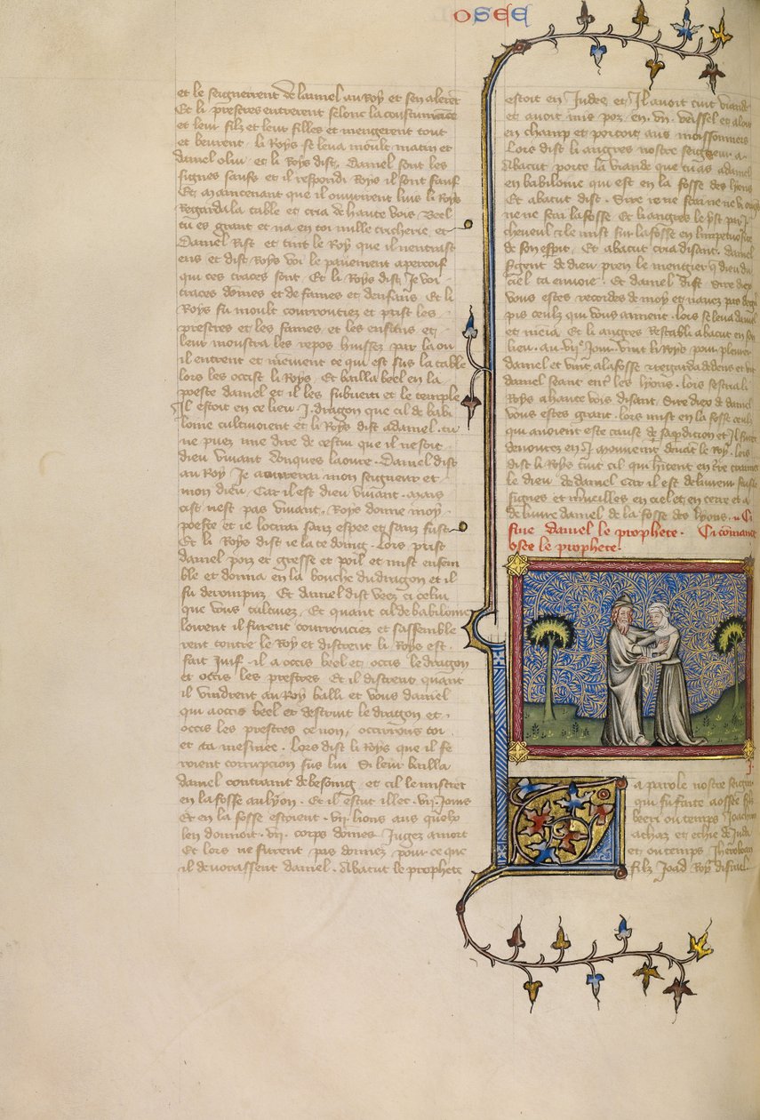 Ozeáš a Gomera od Master of Jean de Mandeville