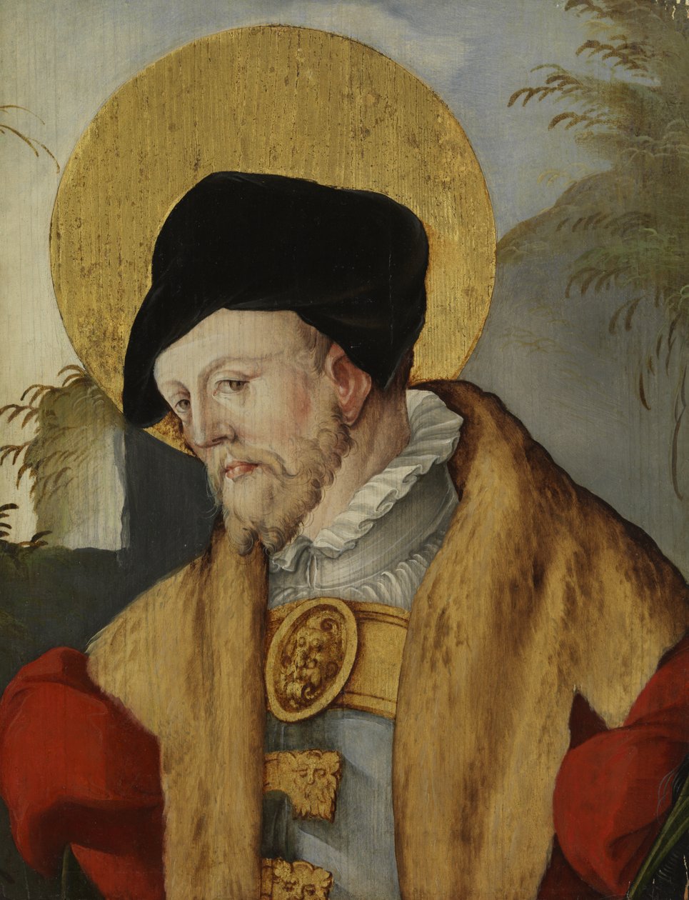 Busta světce, 1500-99 od Master of Messkirch