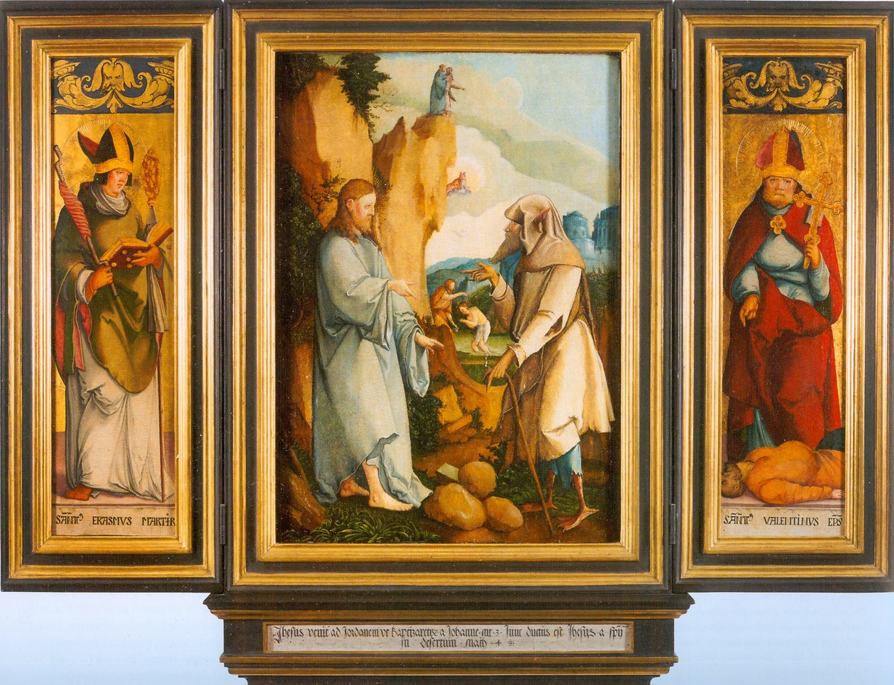 Navíjení pokušení v St. Gallenu od Master of Messkirch