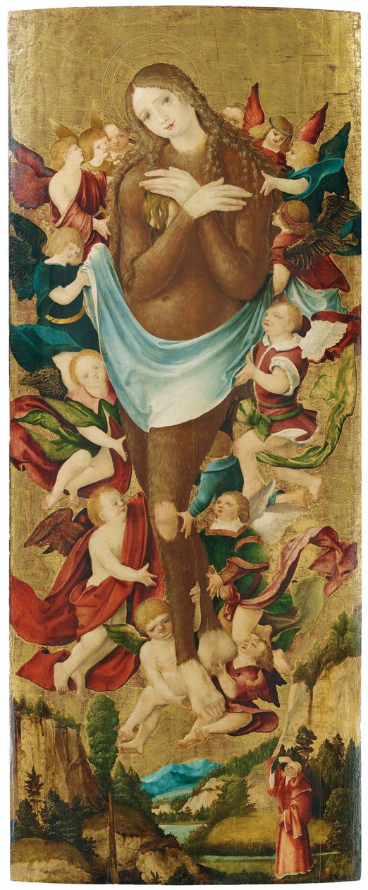 Německy: Erhebung der Maria Magdalena Povýšení Magdaleny od Master of Messkirch