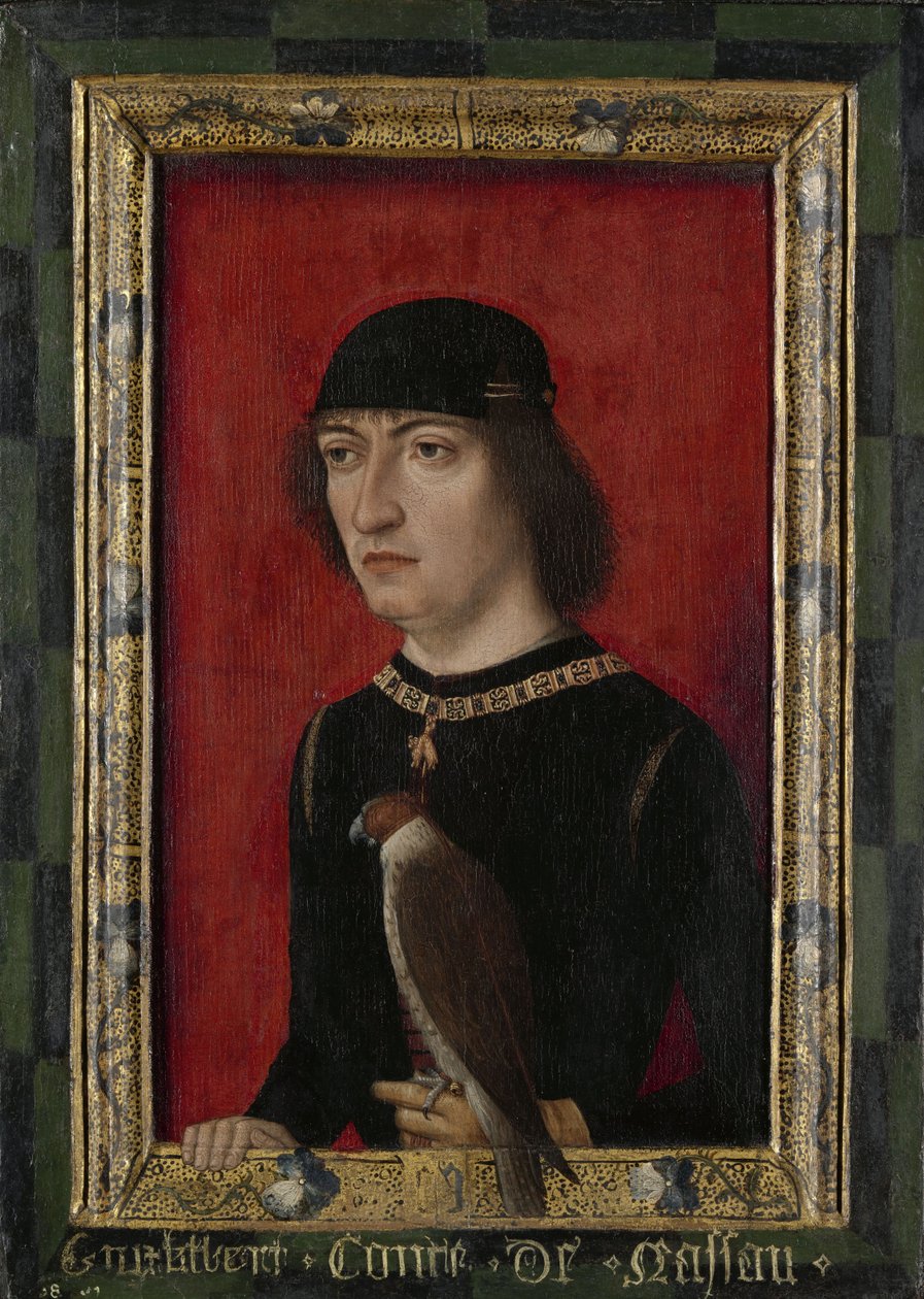 Portrét Engelberta II. hraběte z Nassau od Master of Portraits of Princes