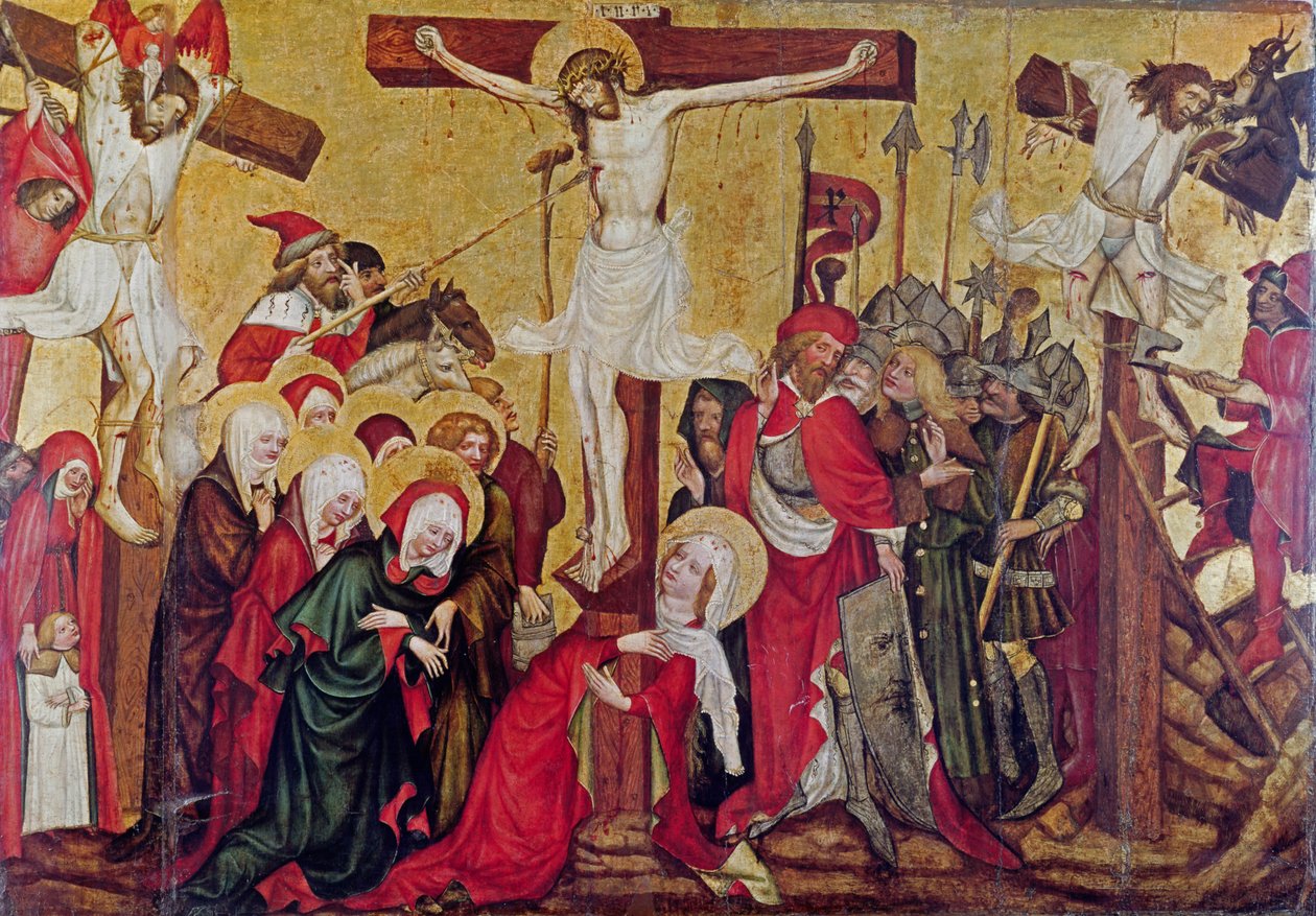 Rajhradský oltář, kolem 1420 (tempera na panelu) od Master of Raigern