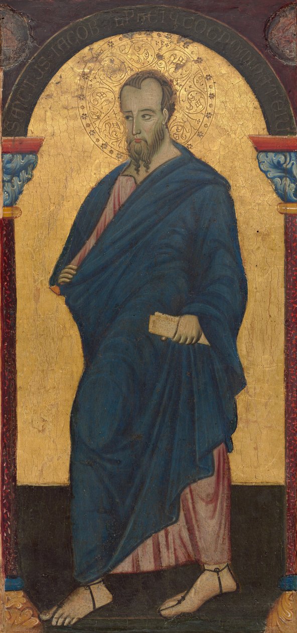 Saint James Minor od Master of Saint Francis