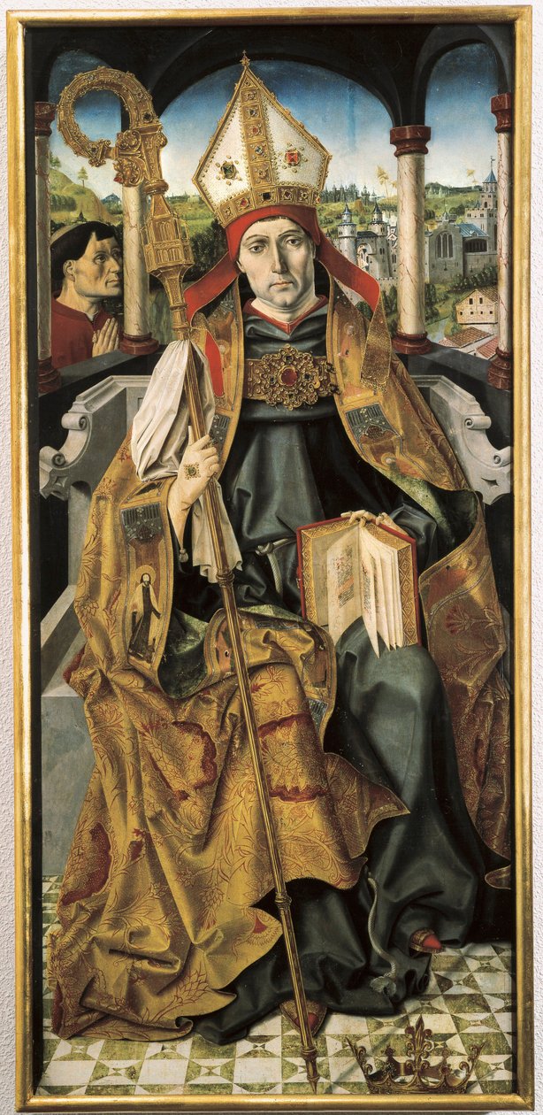 Portrét svatého Ludvíka z Toulouse od Master of San Ildefonso