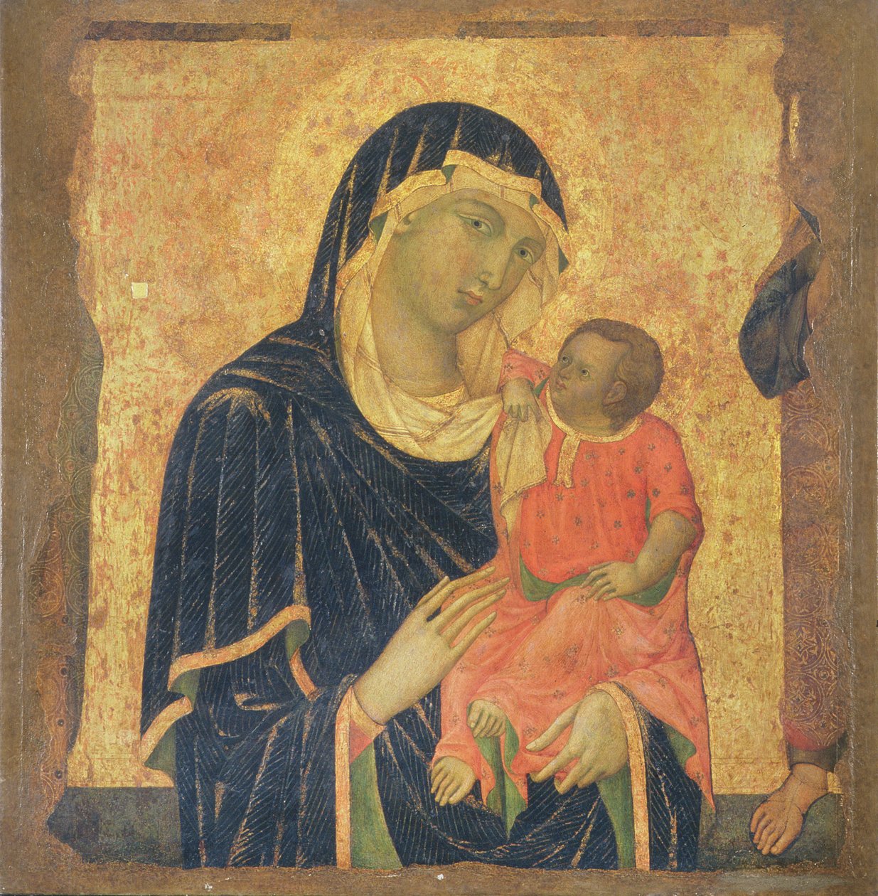 Madonna s dítětem od Master of Santa Maria di Castello