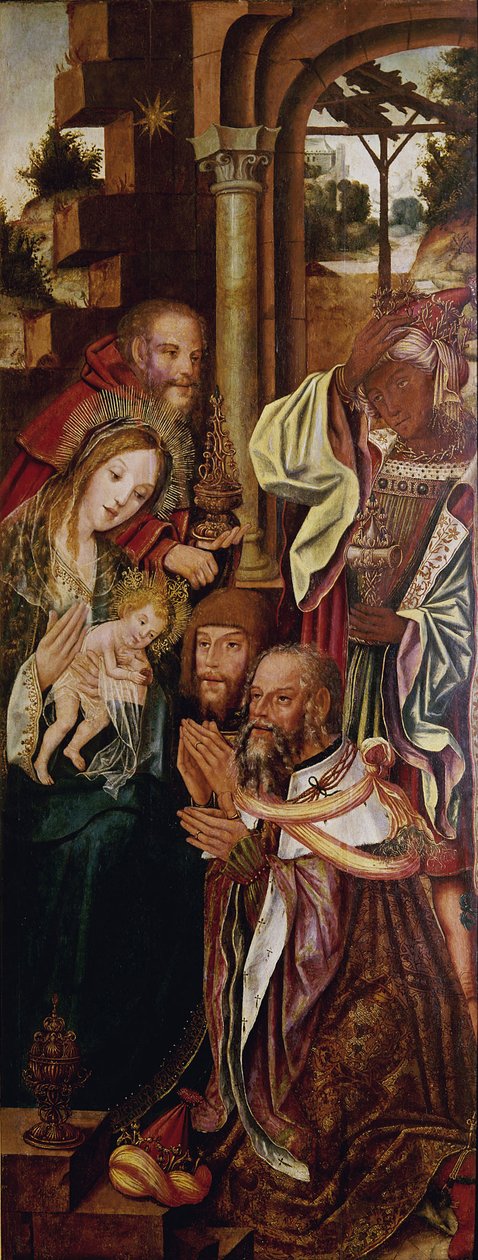 Klanění králů, c. 1510 od Master of Sardoal
