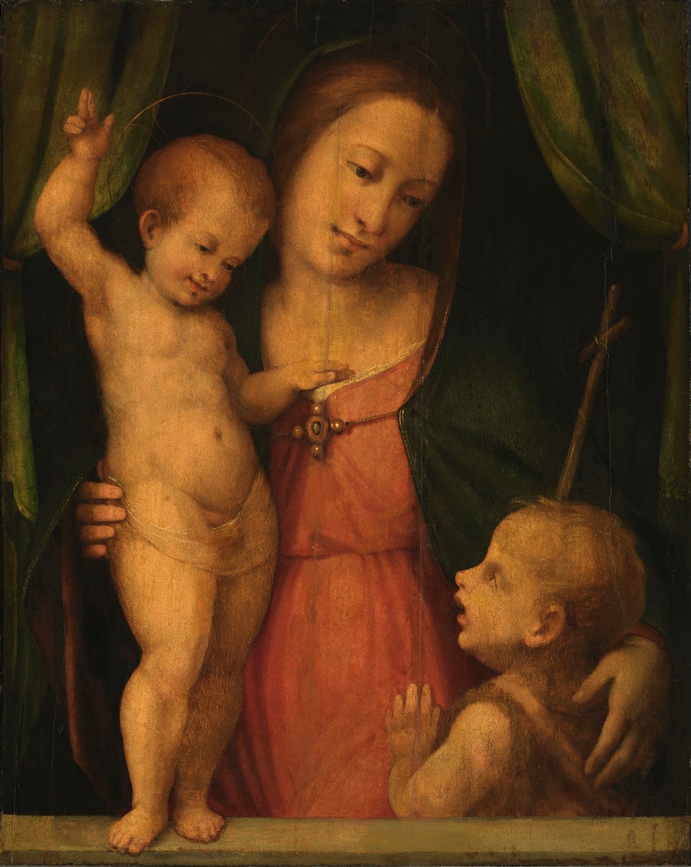 Madonna od Master of Serumido