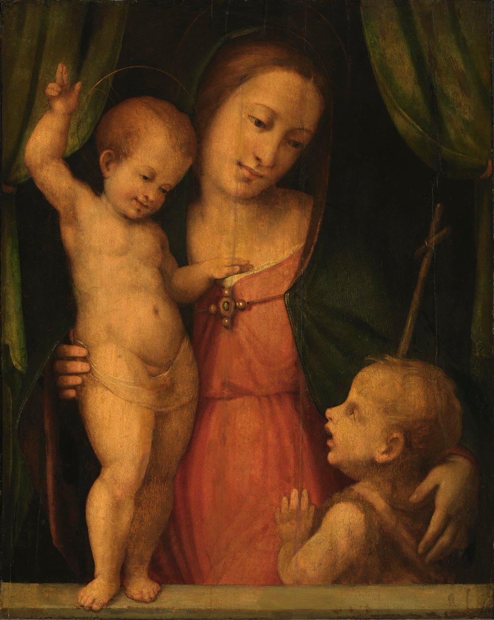 Madonna, ca. 1500-1550. od Master of Serumido