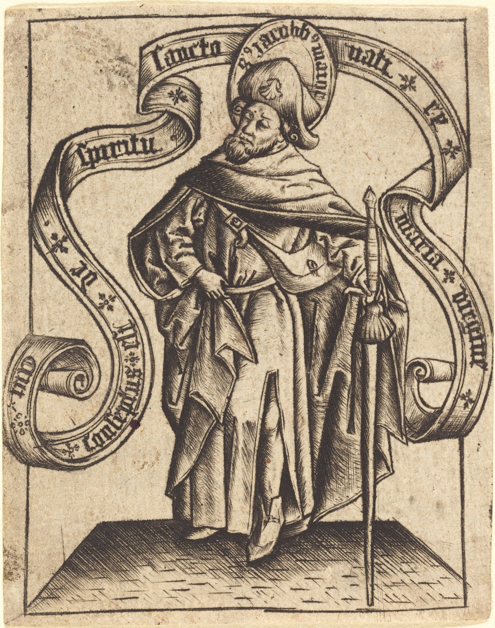 Svatý Jakub Větší od Master of the Berlin Passion