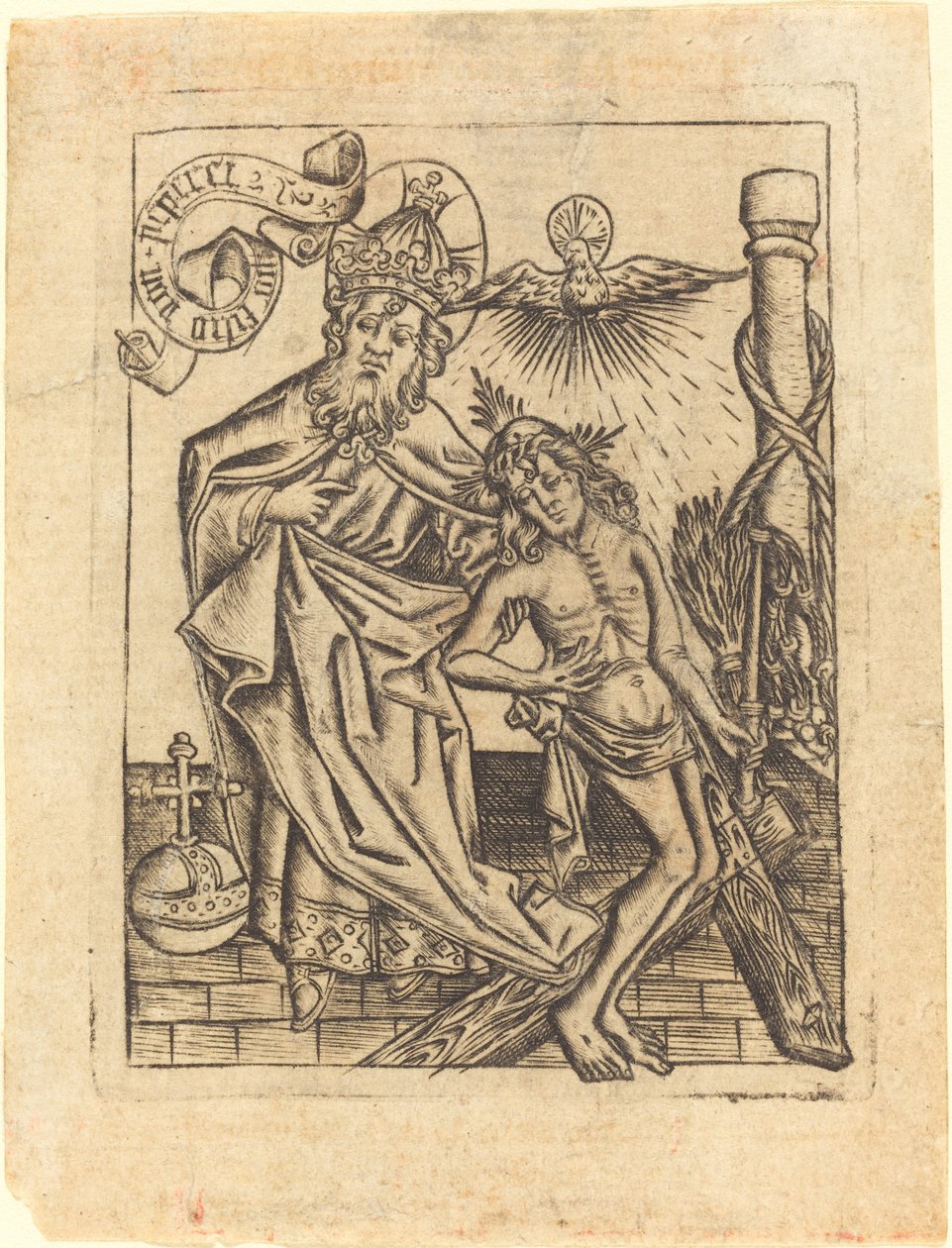 Trojice od Master of the Berlin Passion