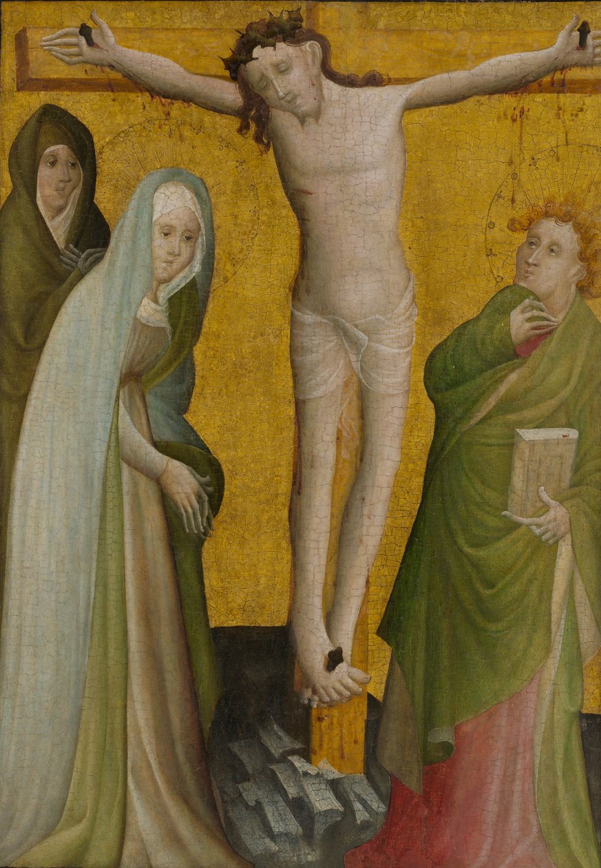 Ukřižování, ca. 1400. od Master of the Berswordt Altar