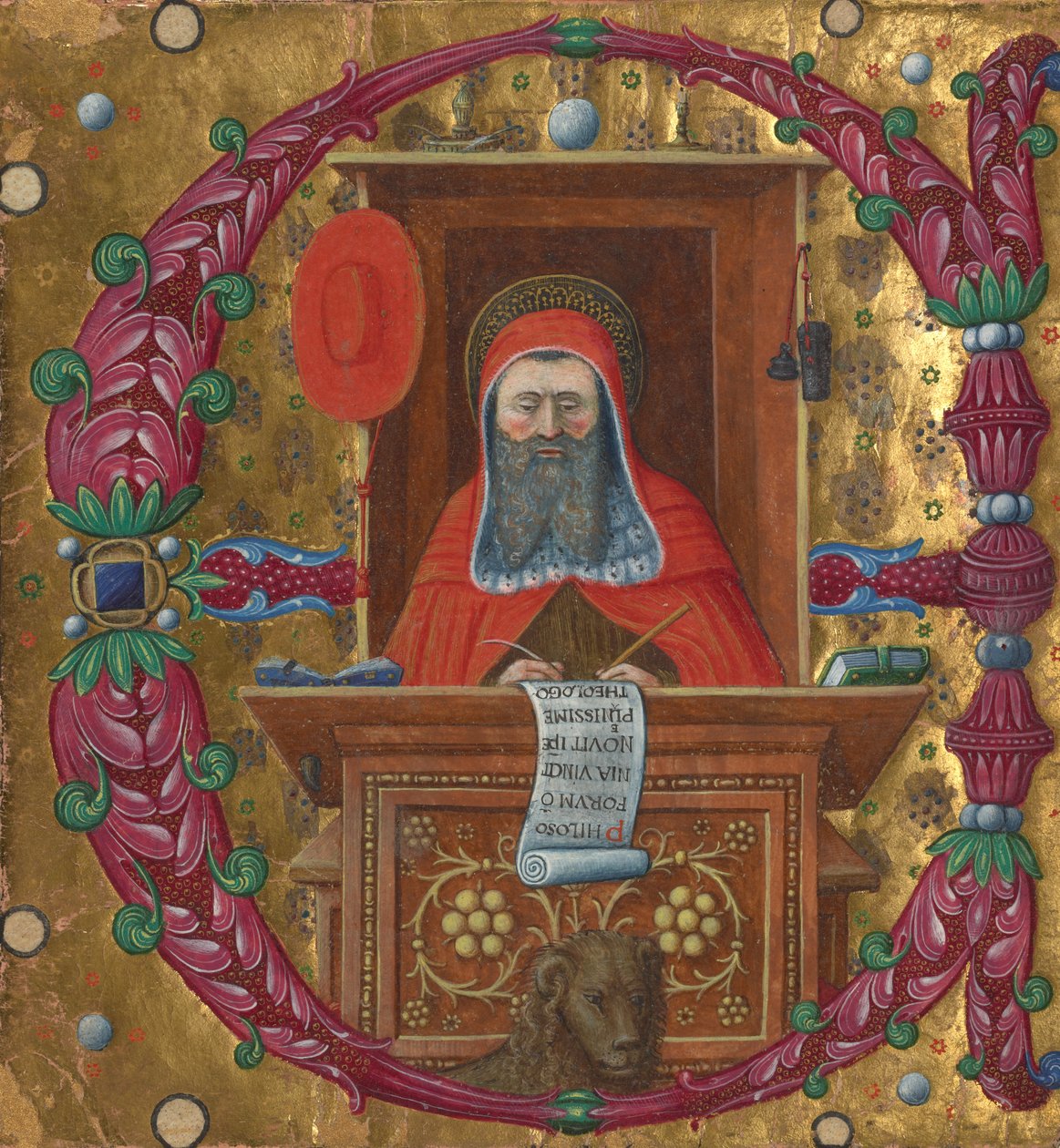 Vystřihování ze sborové knihy od Master of the Birago Hours