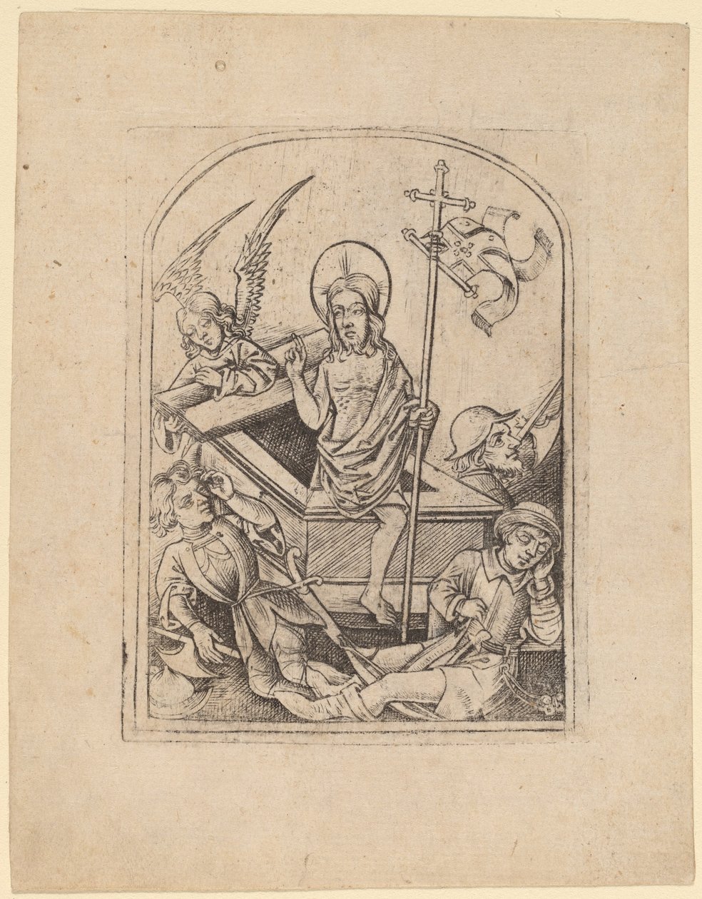 Vzkříšení od Master of the Boccaccio Illustrations