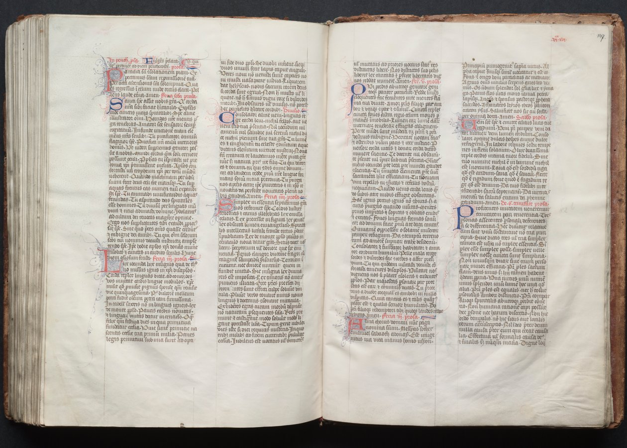 Gothajský misál: Fol. 146v, Text, c. 1375. od Master of the Boqueteaux