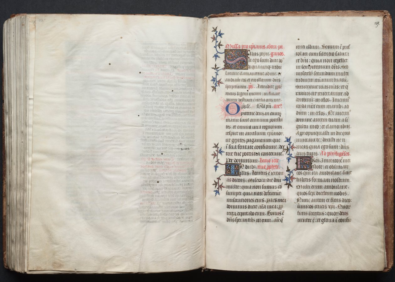 Gothajský misál: Fol. 158v, Text, c. 1375. od Master of the Boqueteaux