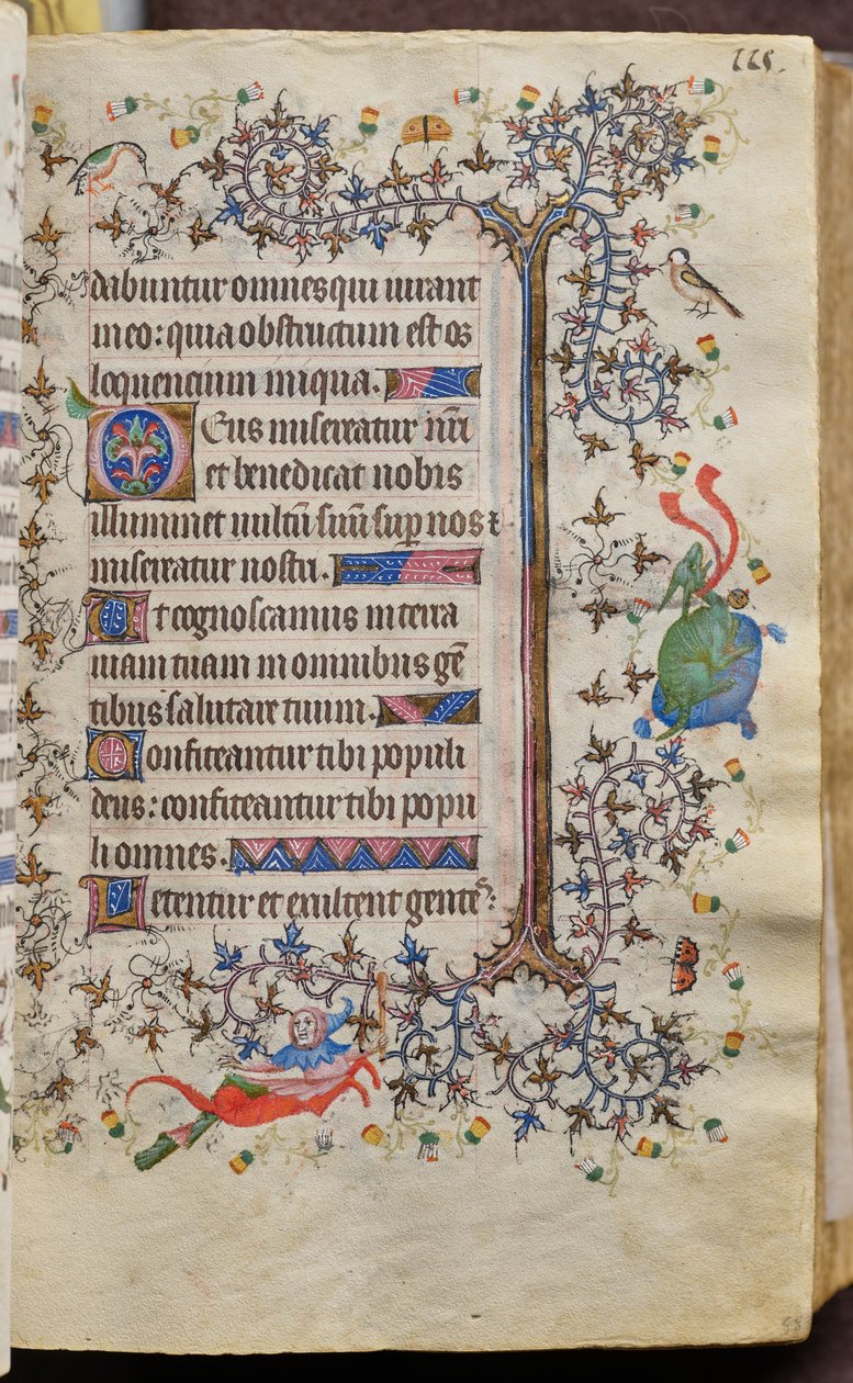 Hodiny Karla Šlechetného, navarrského krále (1361-1425): fol. 58r, Text od Master of the Brussels Initials and Associates
